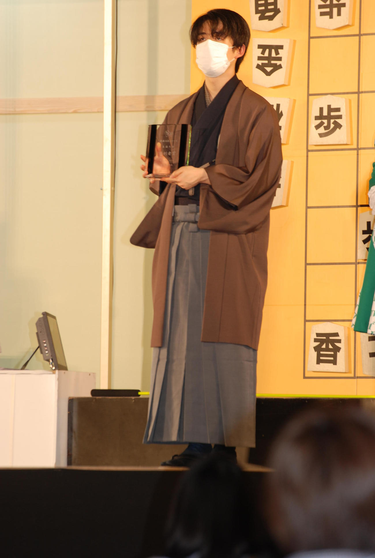 JT杯決勝に進んだ藤井聡太3冠（撮影・松浦隆司）