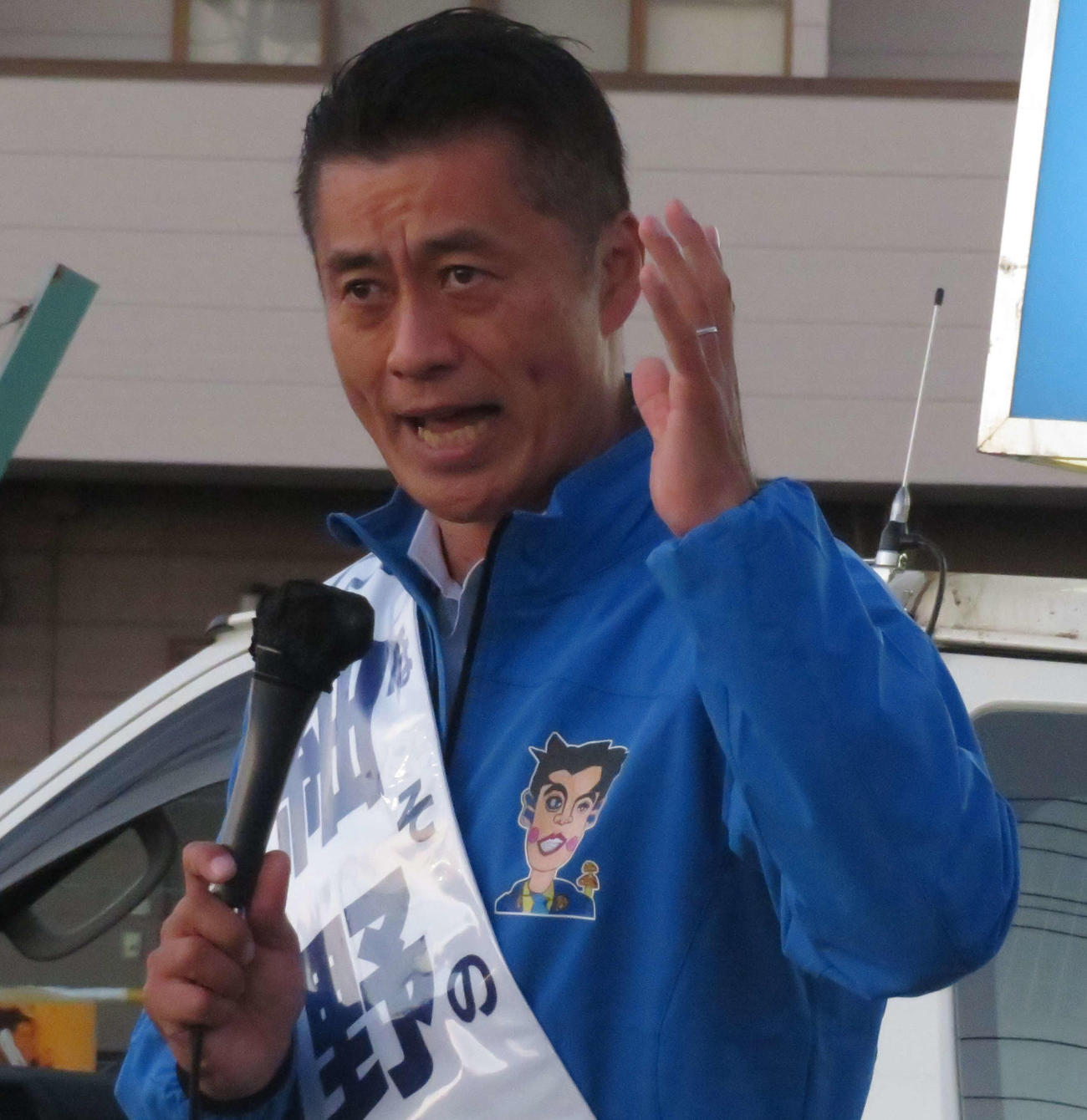 細野豪志氏（2021年10月29日撮影）