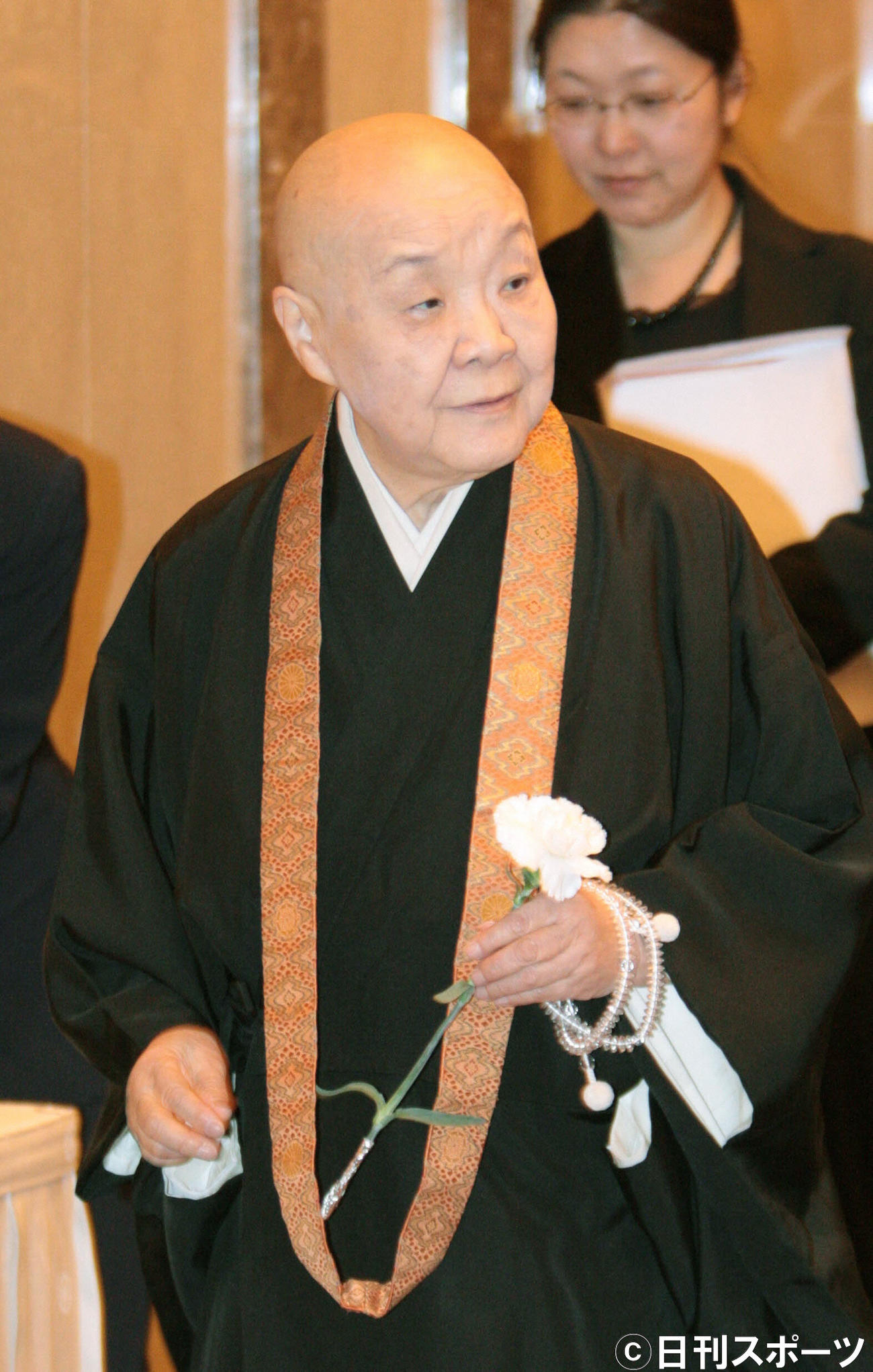 瀬戸内寂聴さん（2008年12月撮影）
