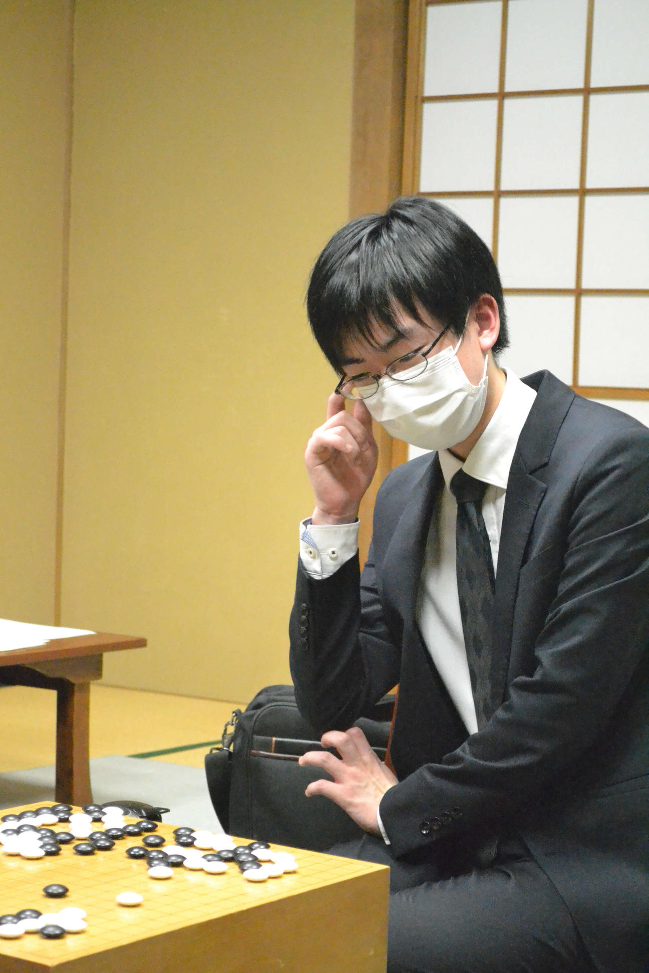 芝野虎丸王座（2021年4月2日撮影）