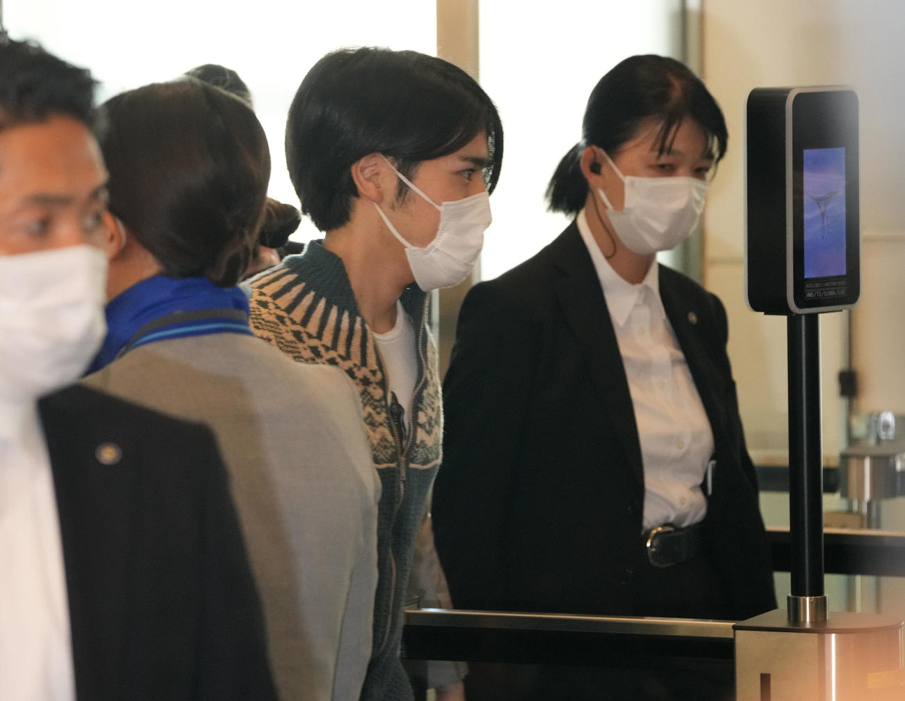 渡米する小室圭さん（撮影・鈴木みどり）