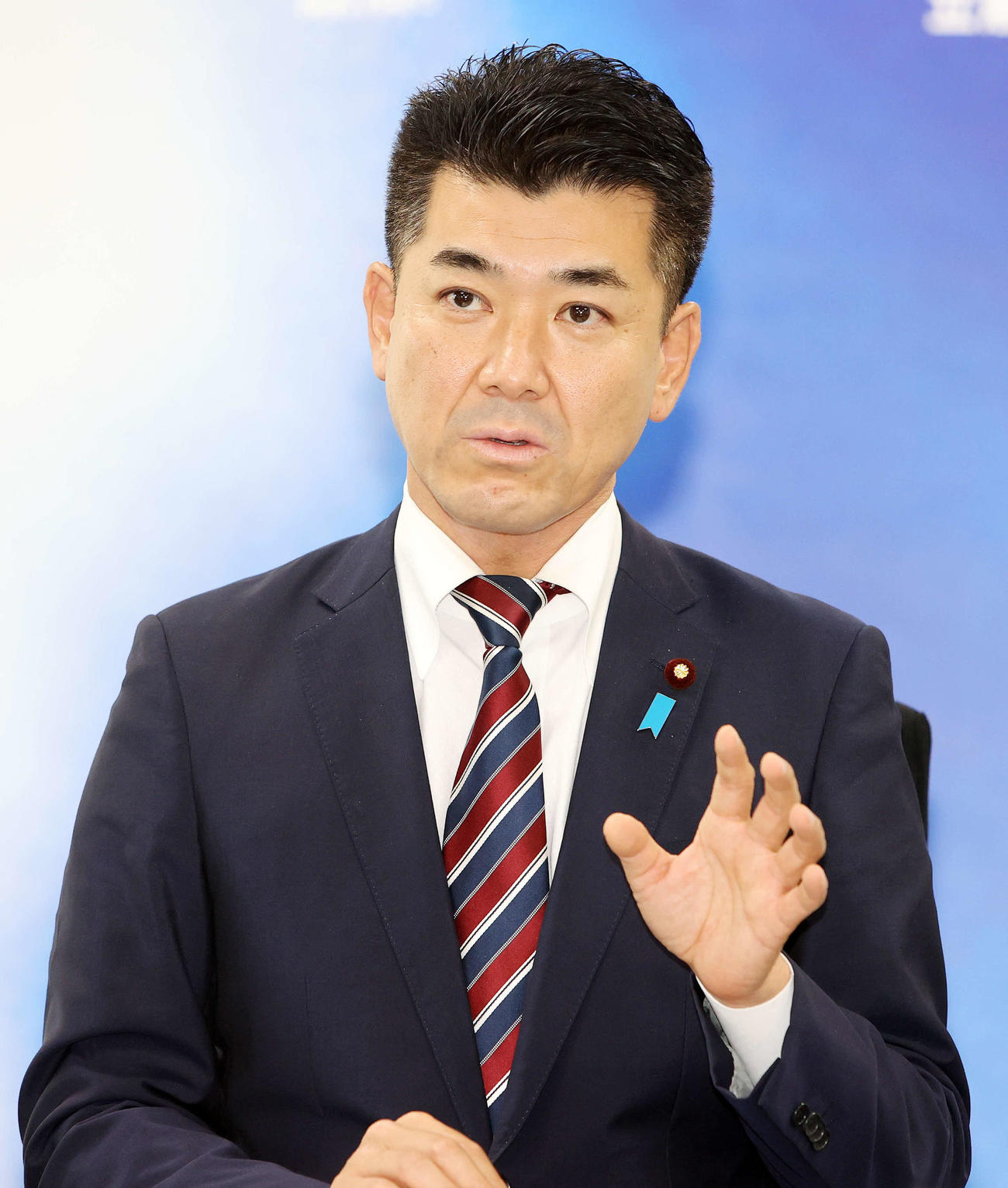 泉健太氏（2021年11月25日撮影）