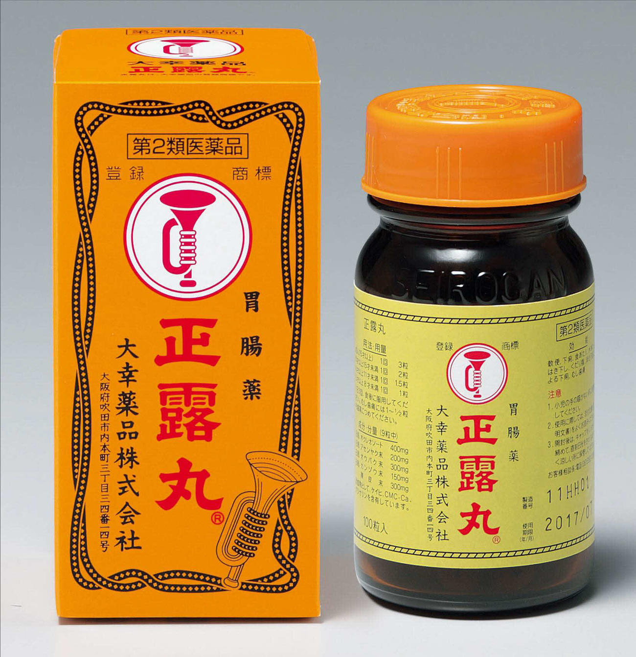 大幸薬品のロングセラー「正露丸」