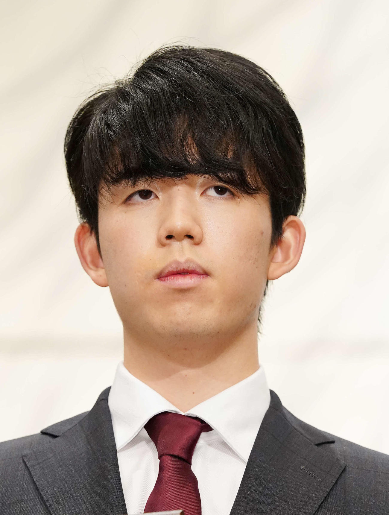 藤井聡太竜王（2021年1月25日撮影）