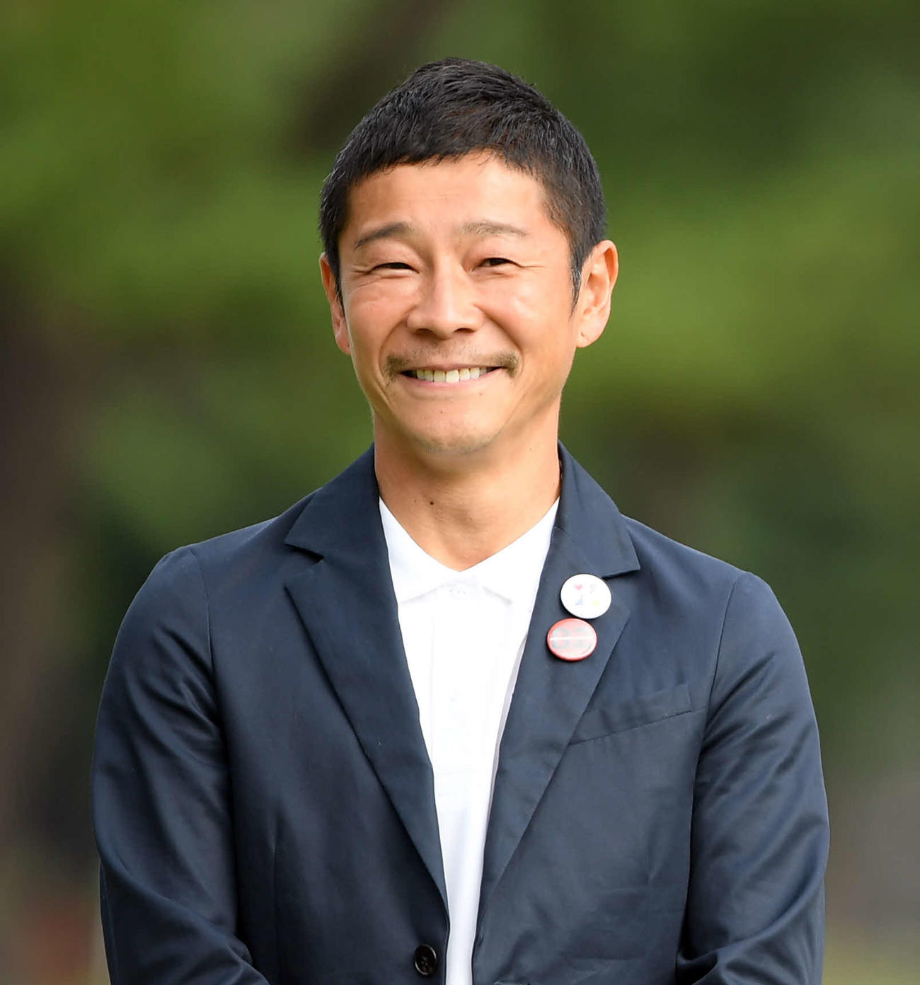 前澤友作氏（19年10月撮影）