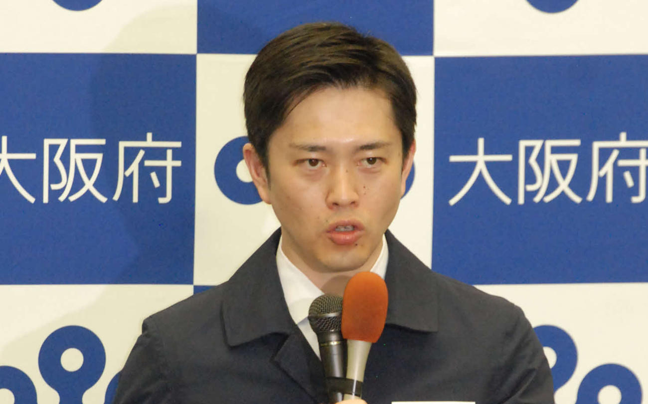 吉村洋文知事（2021年5月6日撮影）