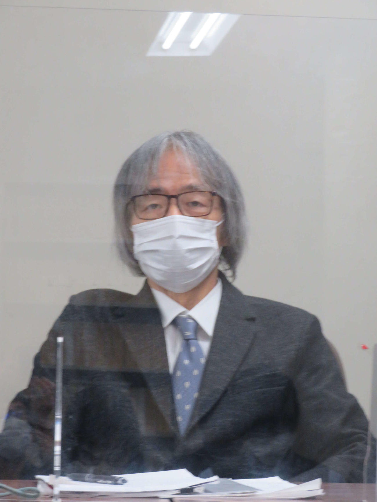 会見を開いた映画「宮本から君へ」の河村光庸エグゼクティブプロデューサー（撮影・村上幸将）