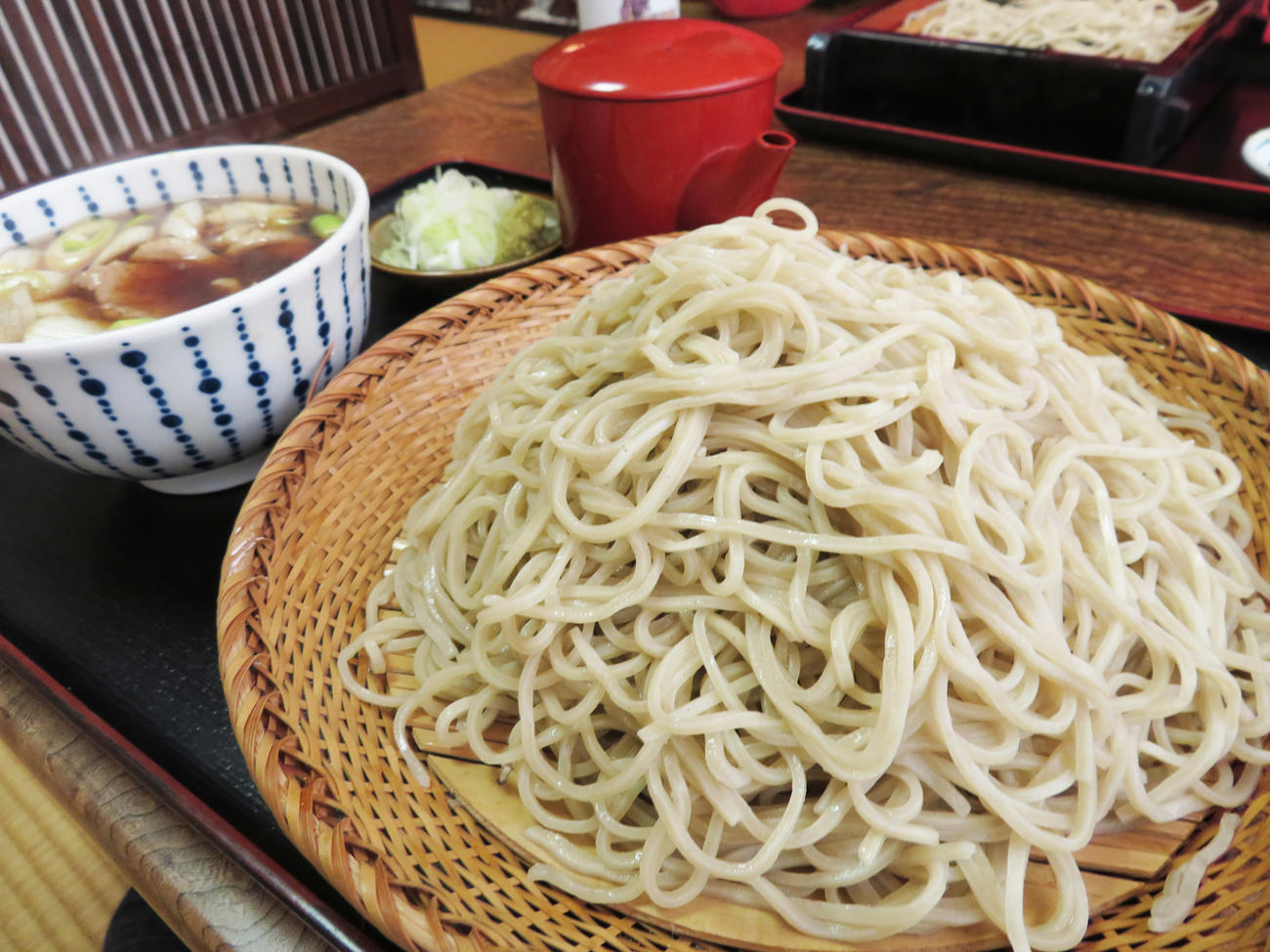 「木むら」のもりそば特盛り