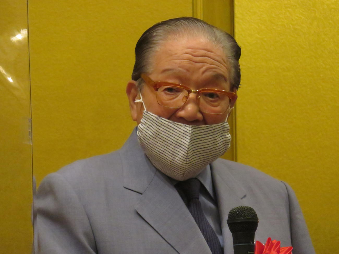 新年早々ほえたハマのドン・藤木幸夫氏