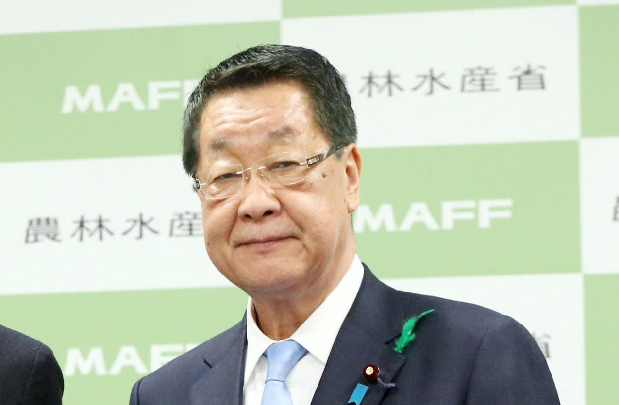 吉川貴盛元農相（2019年4月26日撮影）