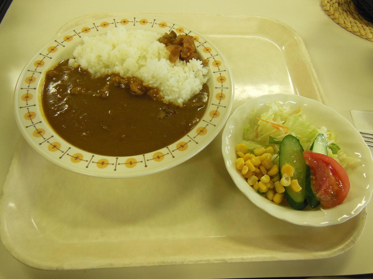 自民党本部食堂のカレー（2013年4月撮影）
