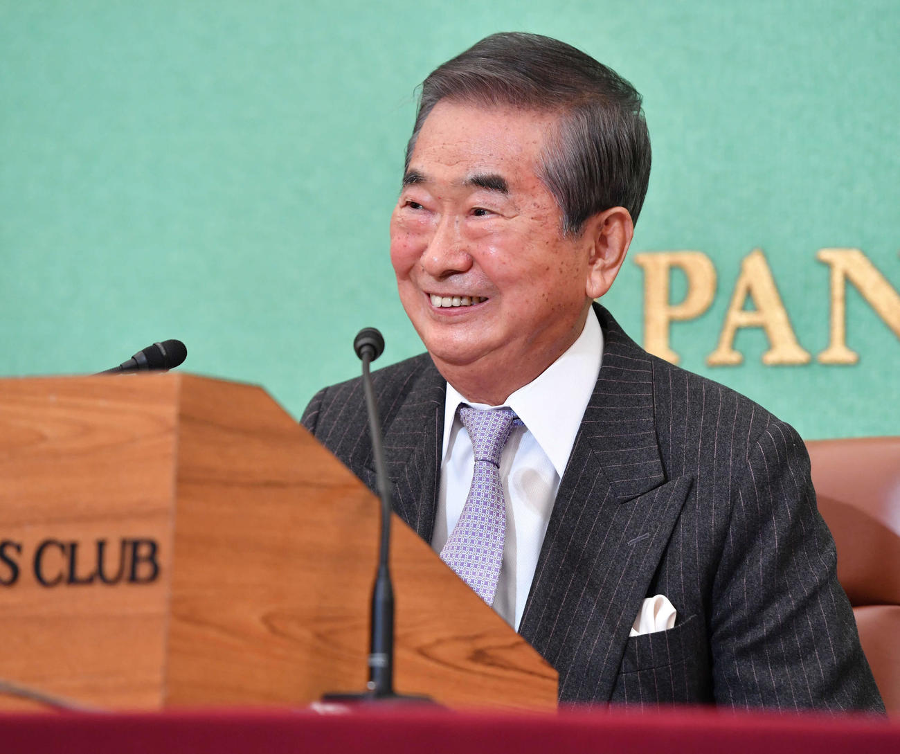 石原慎太郎氏（2017年3月3日撮影）