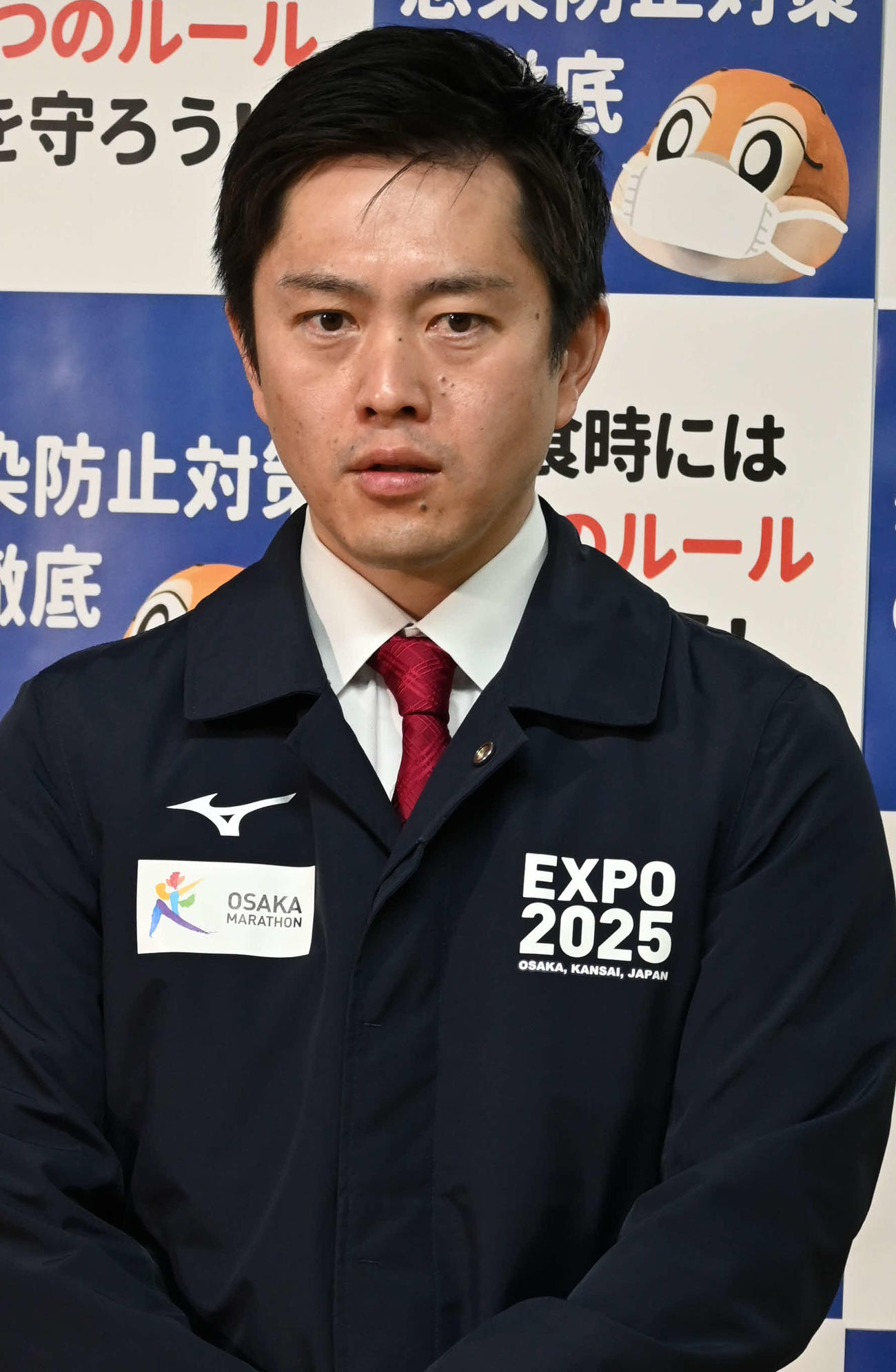 吉村洋文知事（2022年2月8日撮影）