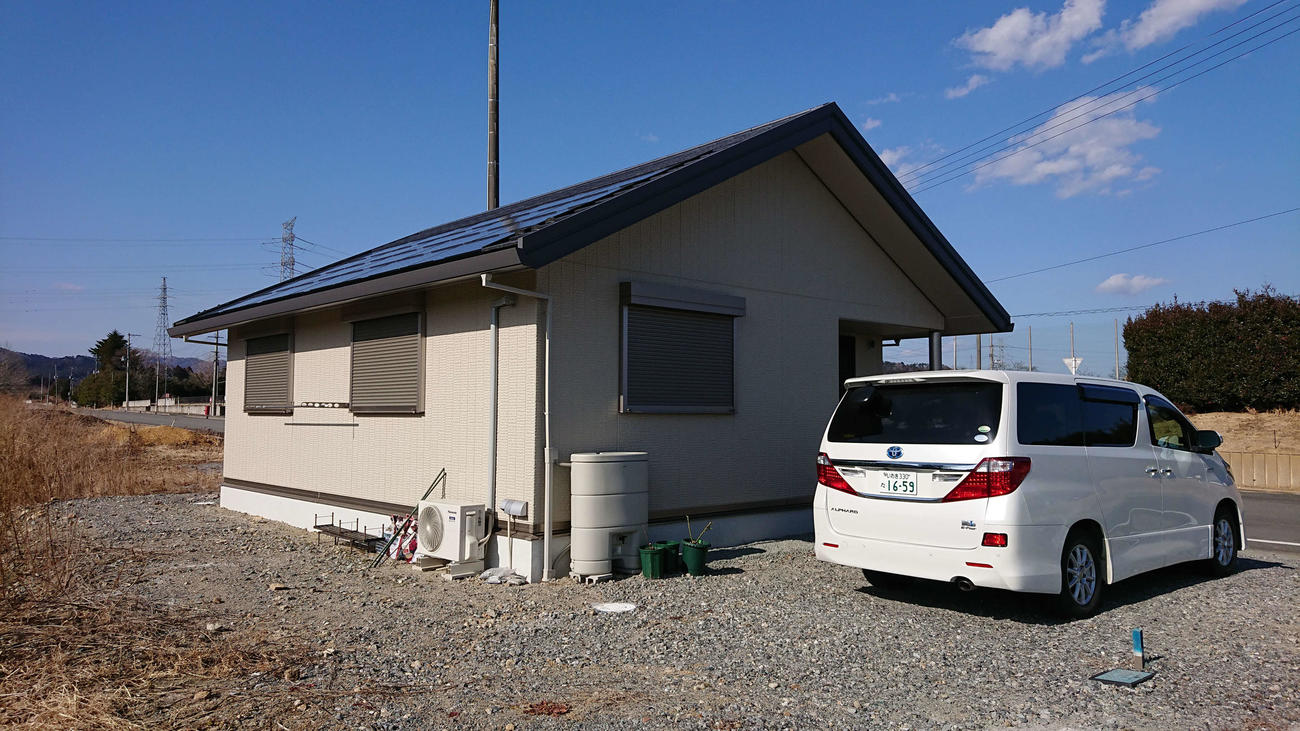大熊町下野上地区の池田さんの自宅（本人提供）