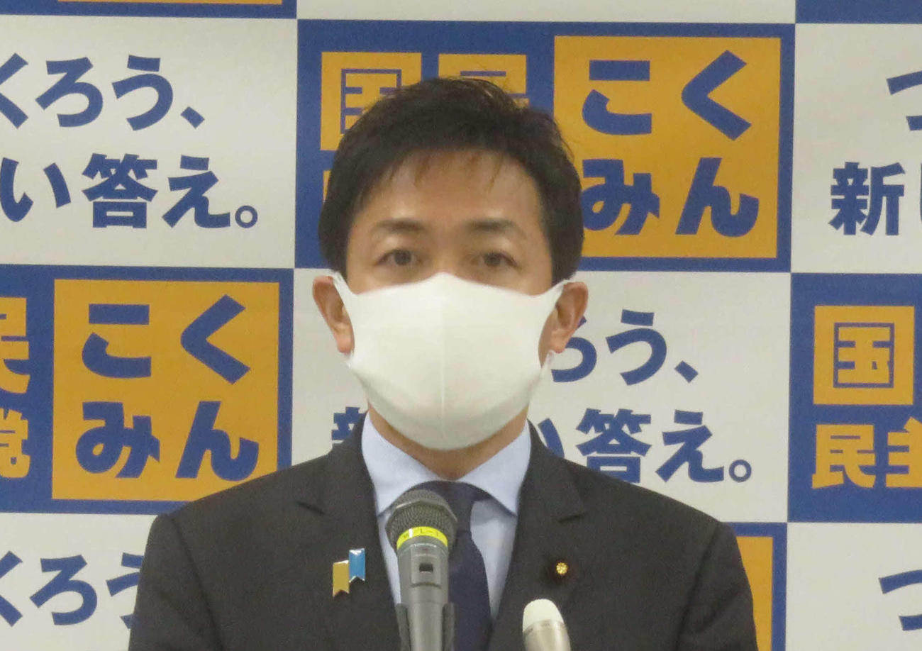 国民民主党の玉木雄一郎代表（撮影・大上悟）