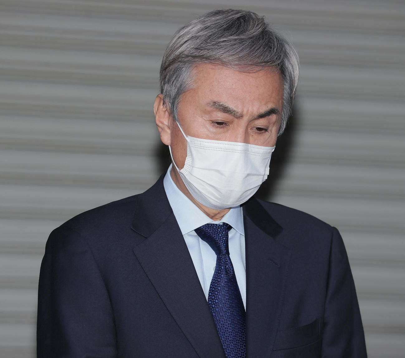 石原伸晃氏（2022年2月2日撮影）