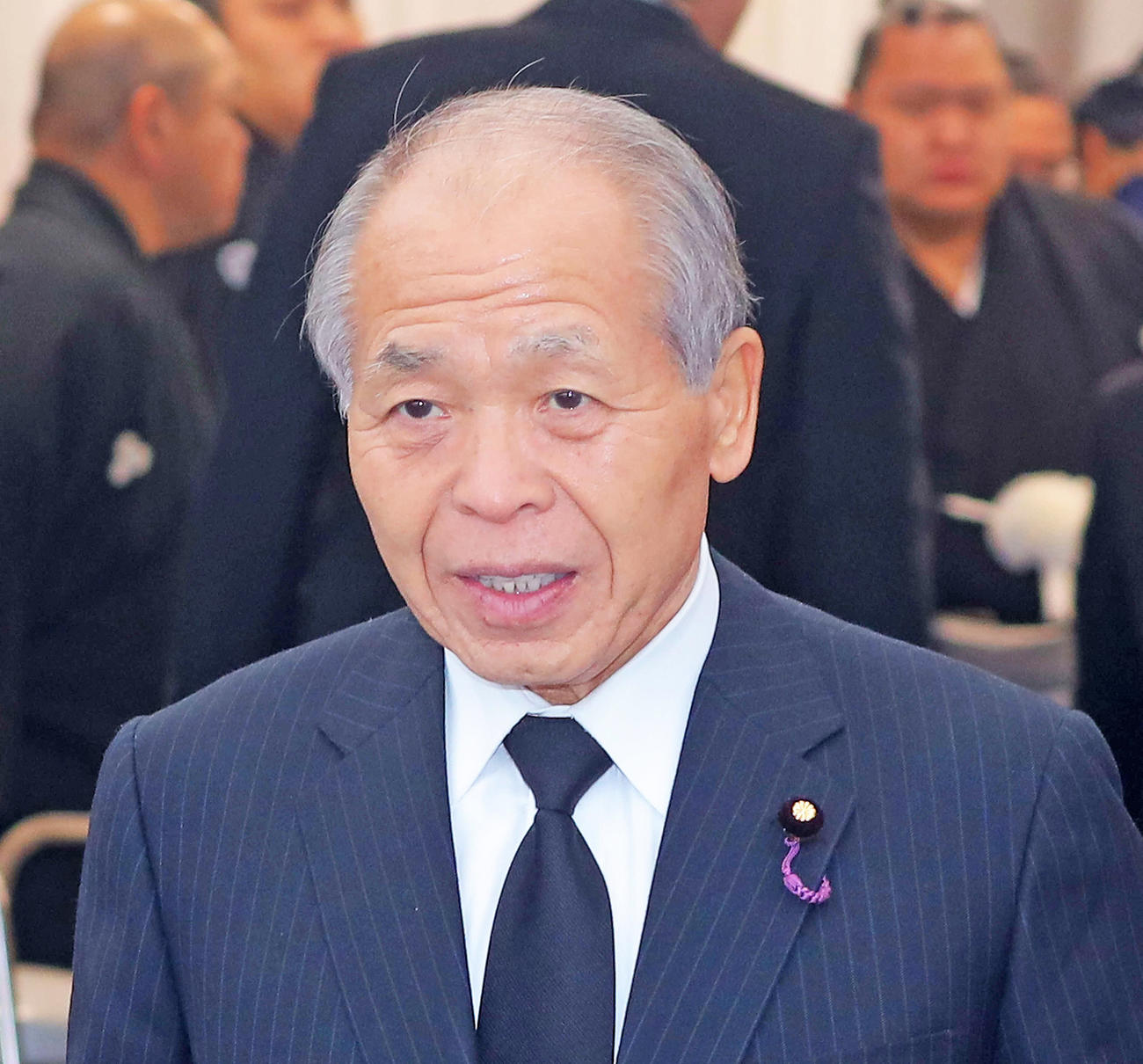 鈴木宗男氏（2019年12月19日撮影）