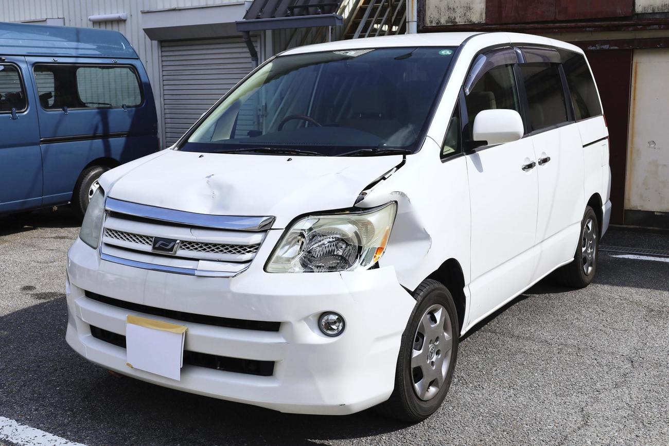 女児2人をはねた乗用車（共同）