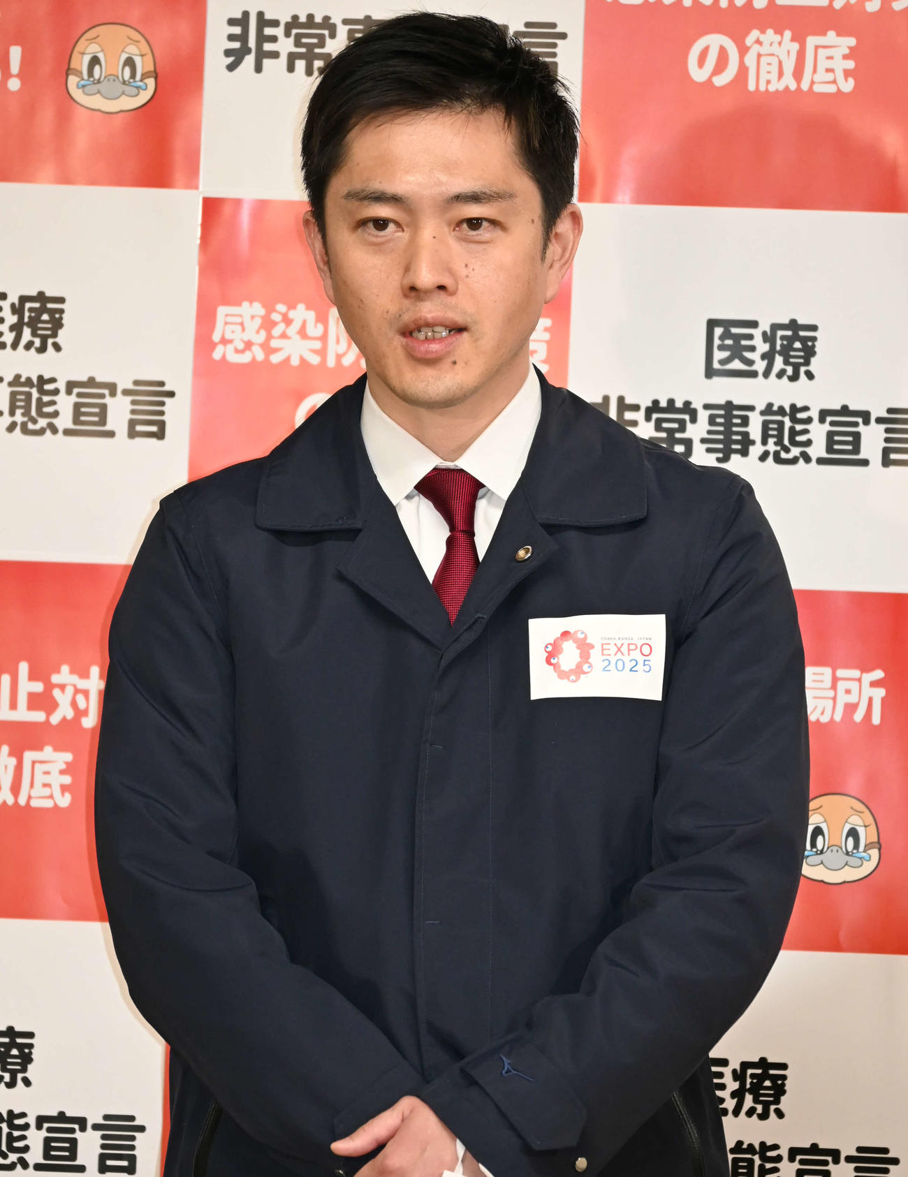 吉村洋文知事（2022年3月9日撮影）