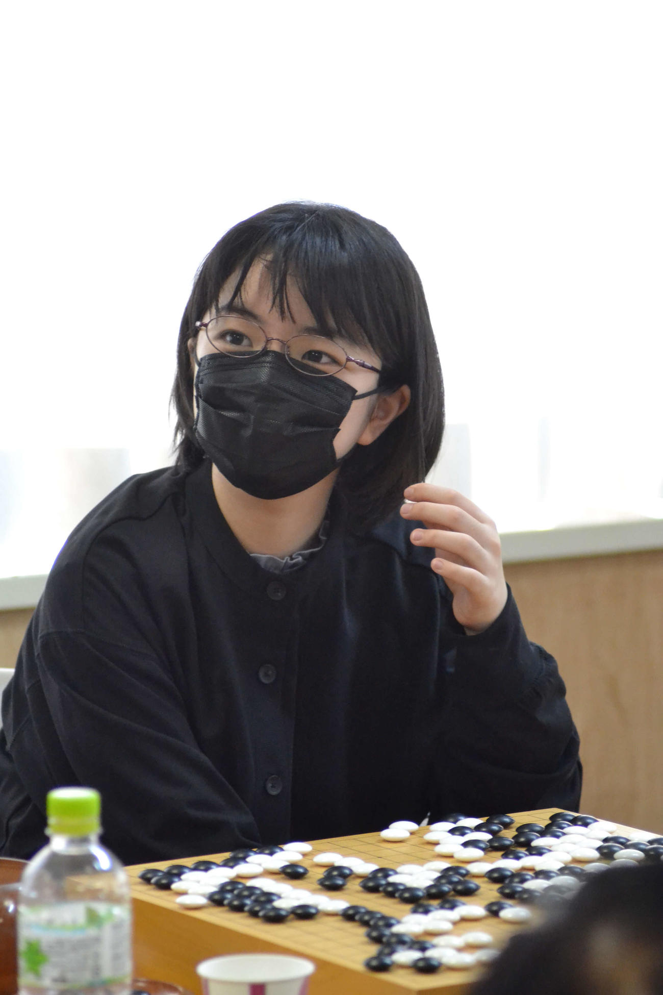女流本因坊戦本戦1回戦で大森らん初段を下して2回戦に進出した仲邑菫二段