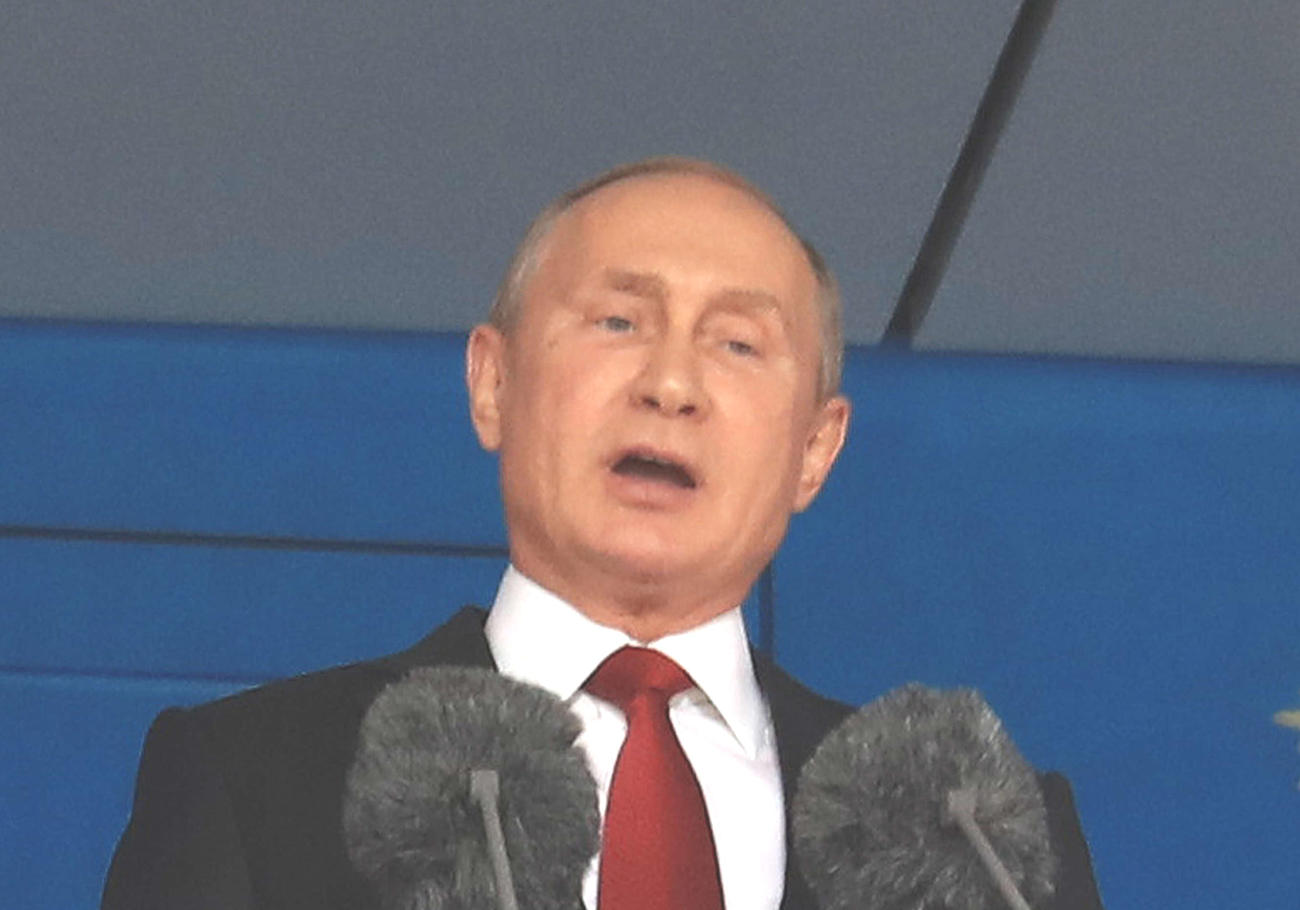 ロシア・プーチン大統領（2018年6月撮影）