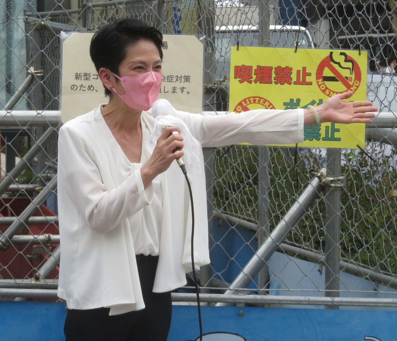 立憲民主党の蓮舫氏（21年6月26撮影）