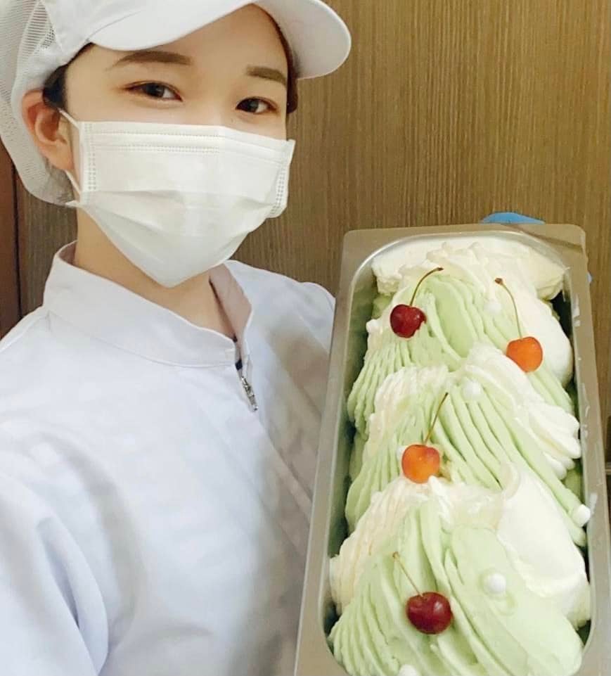 ナチュリノのジェラートは地元産物とのコラボを意識。従業員も胸を張って「ぜひ、どうぞ」（フェイスブックより）