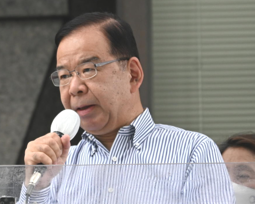 共産党の志位和夫委員長（2022年6月26日撮影）