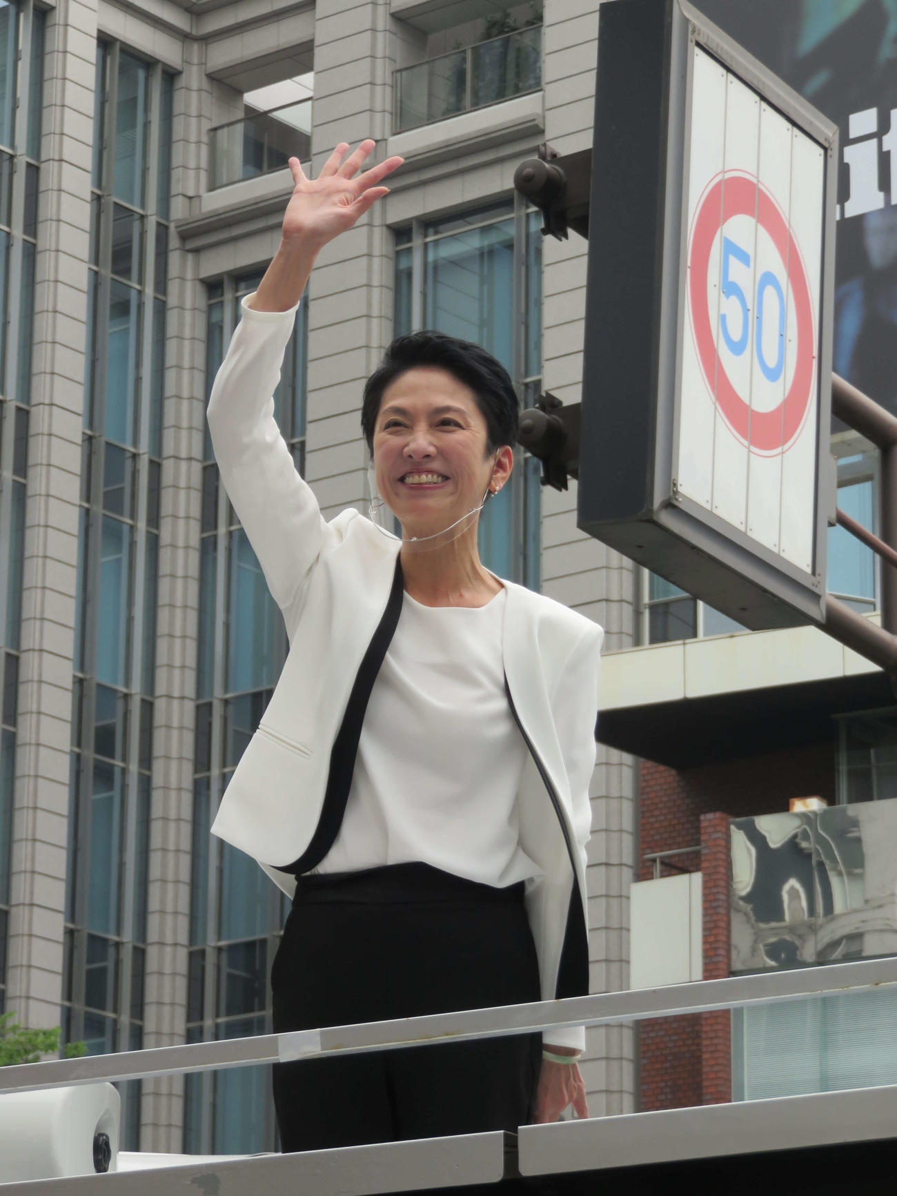 蓮舫氏（2022年6月撮影）