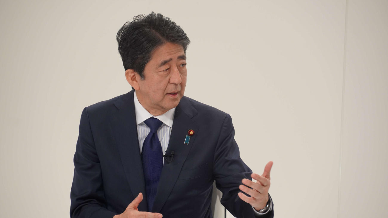 TOKYO MXで14日放送の「安倍元総理追悼　東京ホンマもん教室再放送」の1シーン