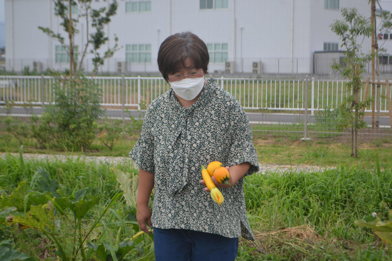 施設について提案した松村佳代さん