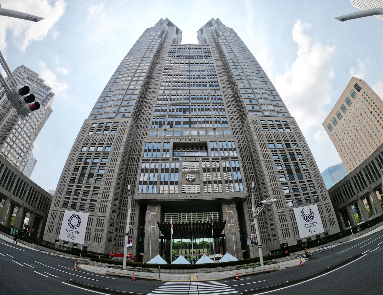 東京都庁第一本庁舎（2021年6月24日撮影）