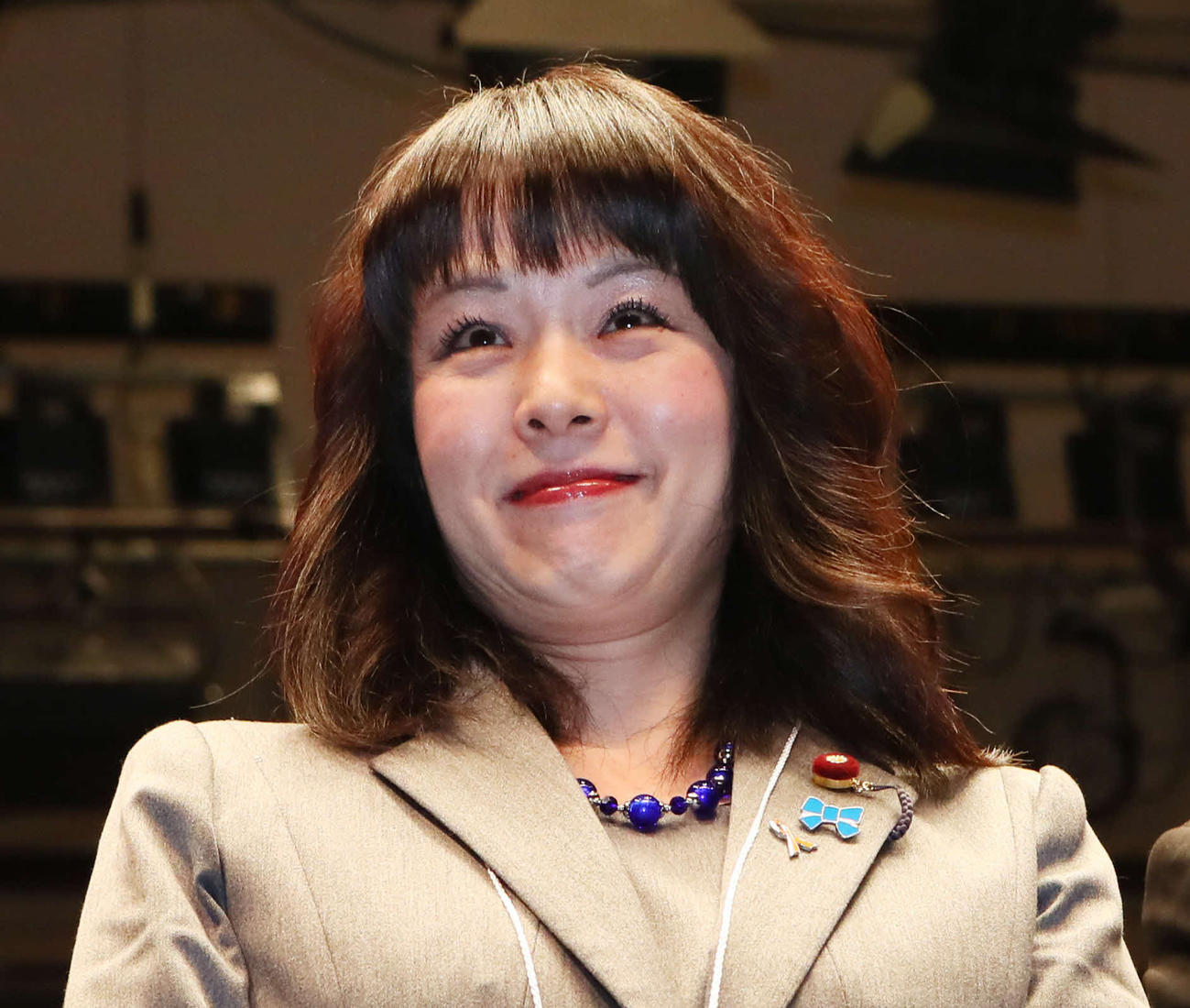 杉田水脈氏（2019年3月撮影）