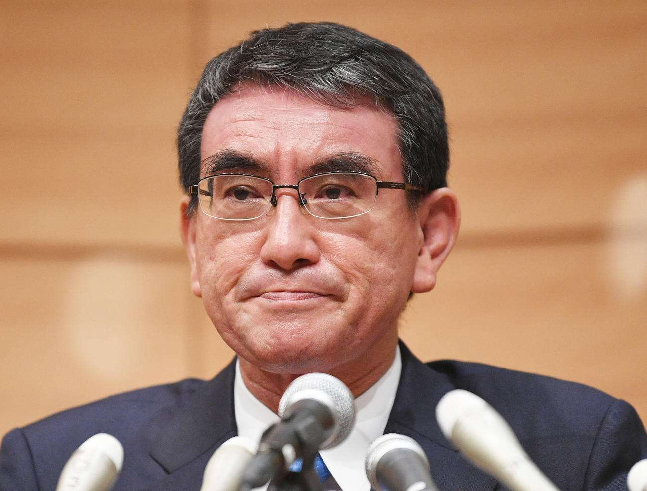 河野太郎氏（2021年9月撮影）