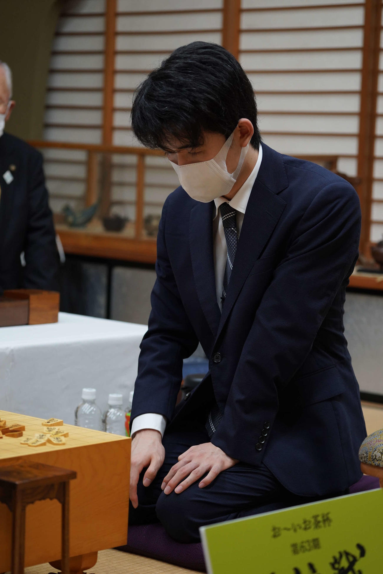 王位戦3連覇を目指す藤井聡太王位（日本将棋連盟提供）
