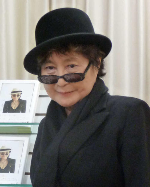 オノ・ヨーコさん（2009年12月撮影）