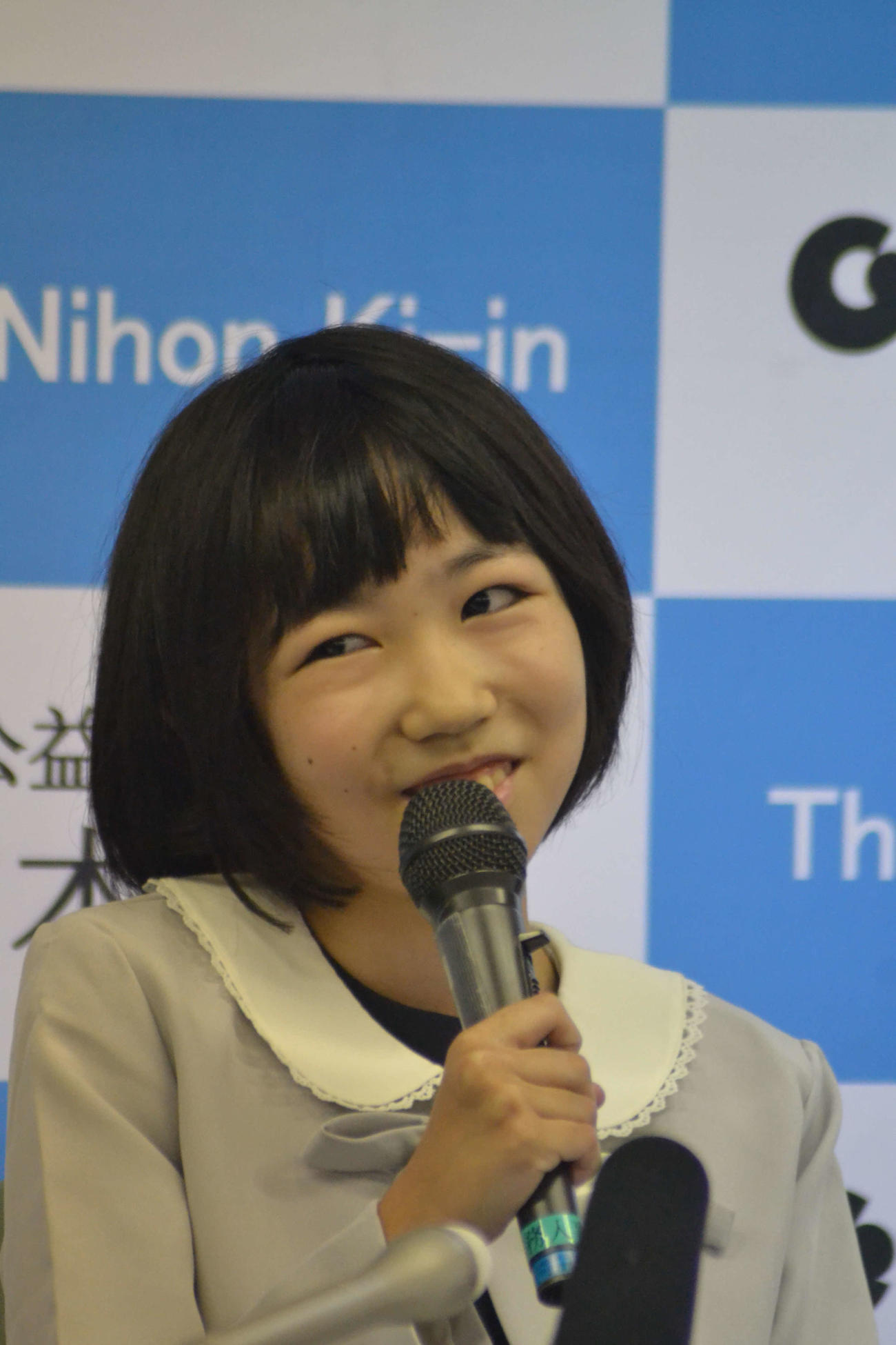 女流特別採用推薦で来年1月から公式戦参加を認められた柳原咲輝さん