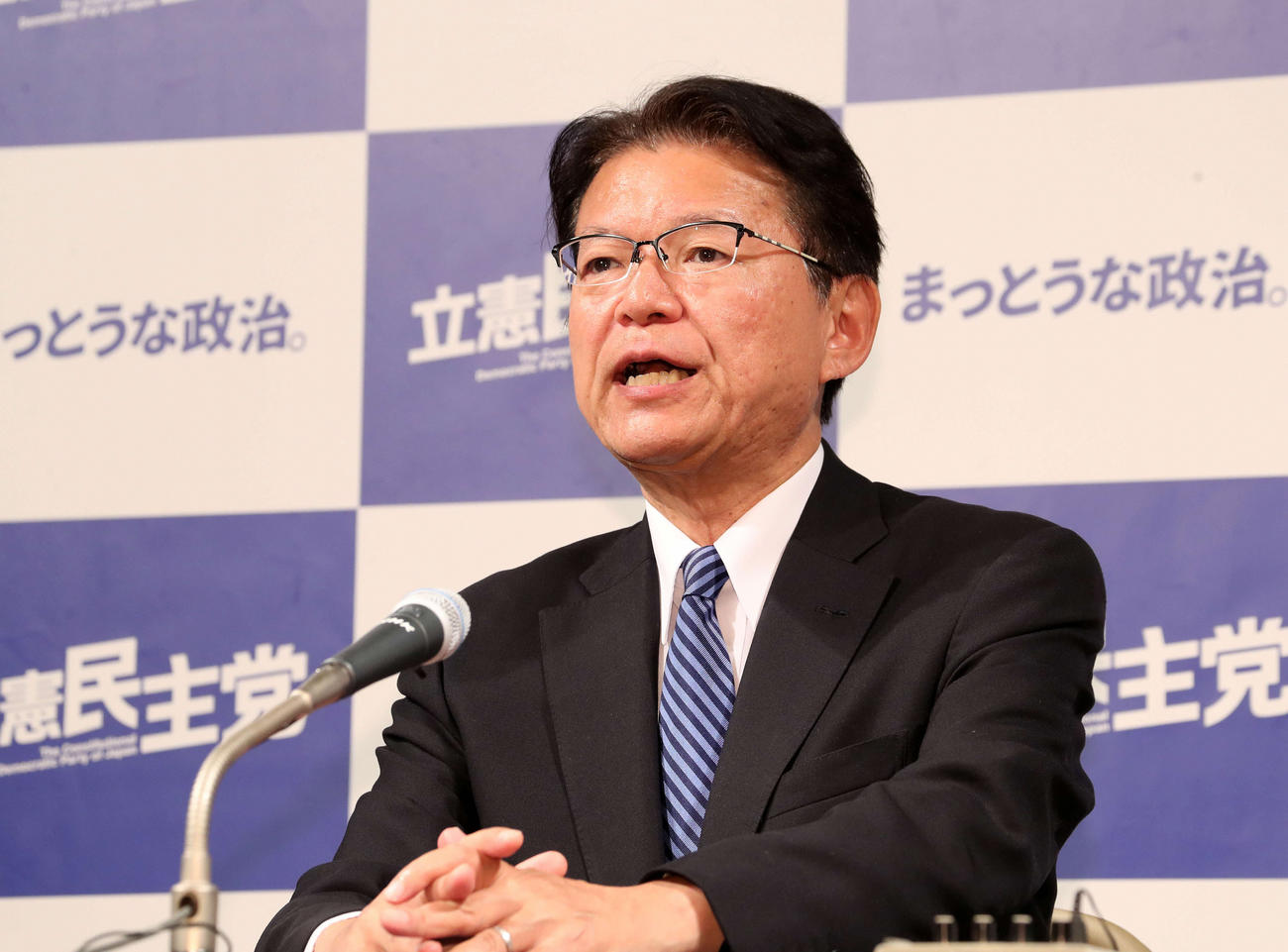 長妻昭氏（2017年10月22日撮影）