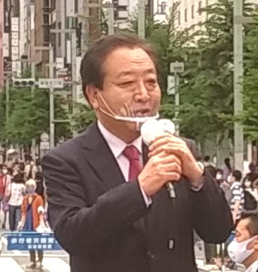 野田佳彦元首相（2020年6月28日撮影）