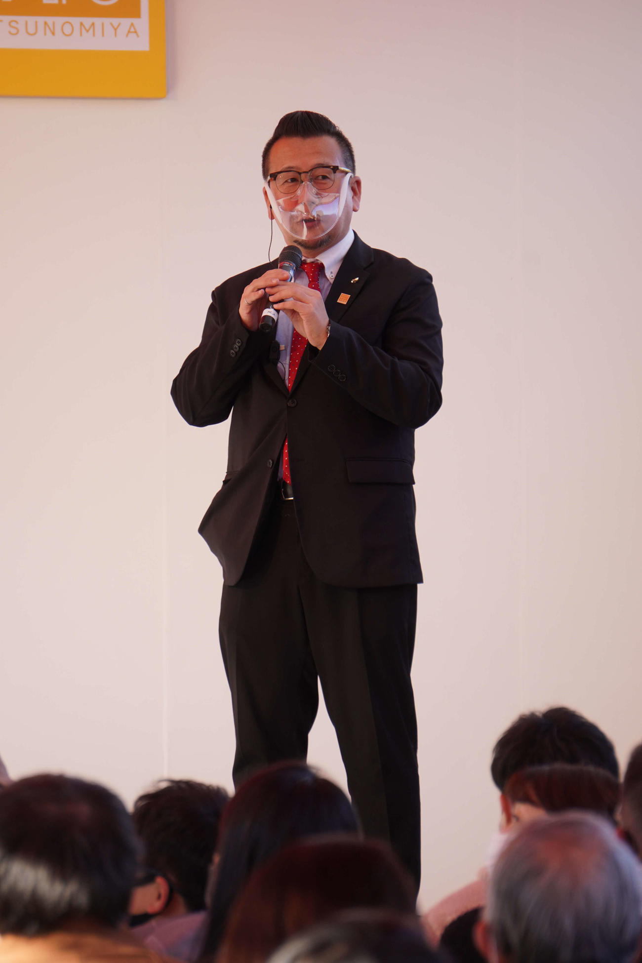 「宇都宮餃子会」の鈴木章弘事務局長（撮影・沢田直人）