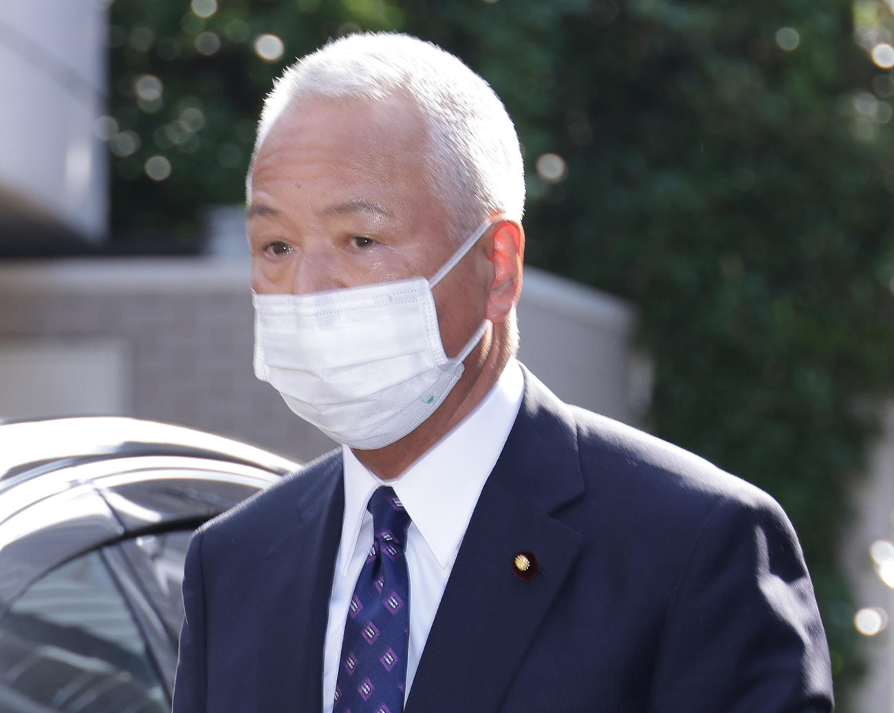 甘利明氏（2022年7月撮影）