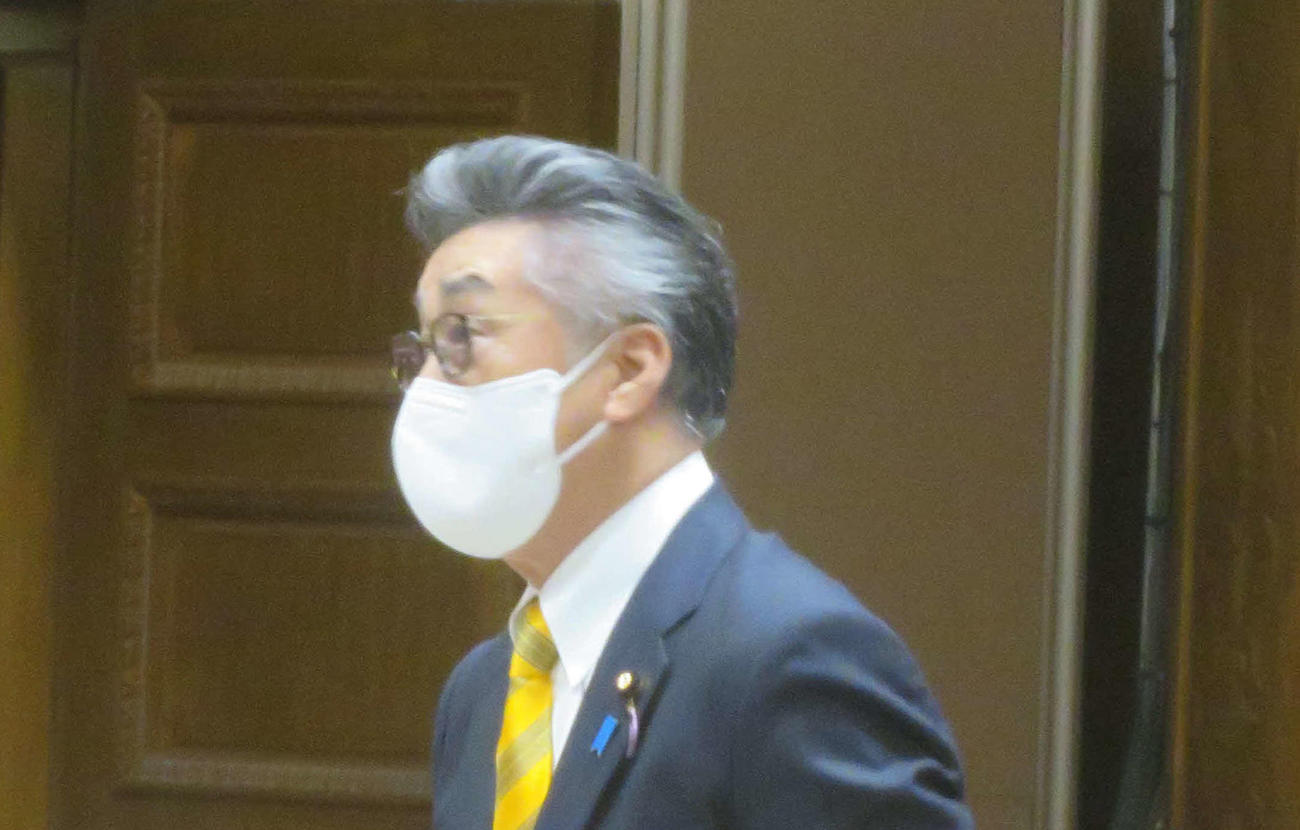 中条きよし参院議員（2022年11月9日撮影）