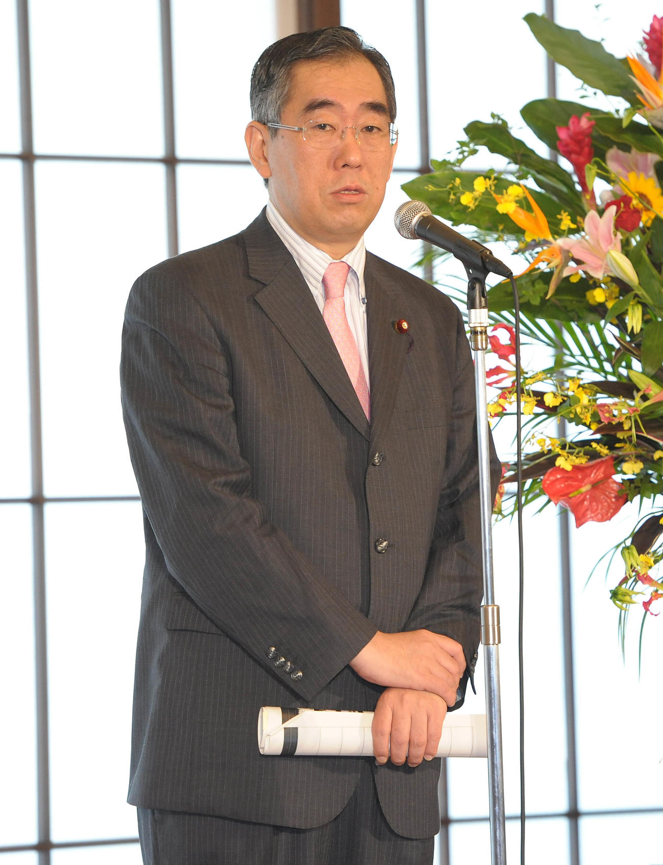 松本剛明氏（2011年7月11日撮影）
