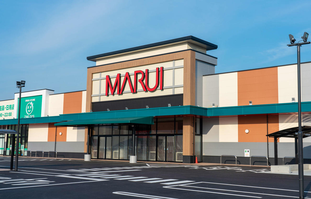 岡山県津山市のマルイウエストランド店（マルイ提供）