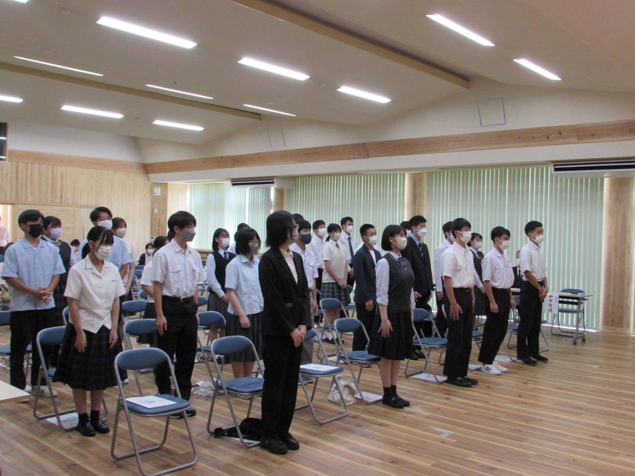 22年8月、宮崎県美郷町で行われた18歳の成人証書授与式（同町提供）