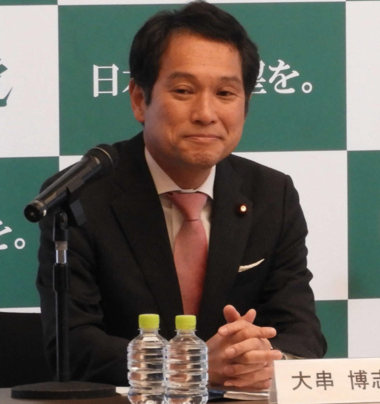 大串博志氏（2017年11月9日撮影）