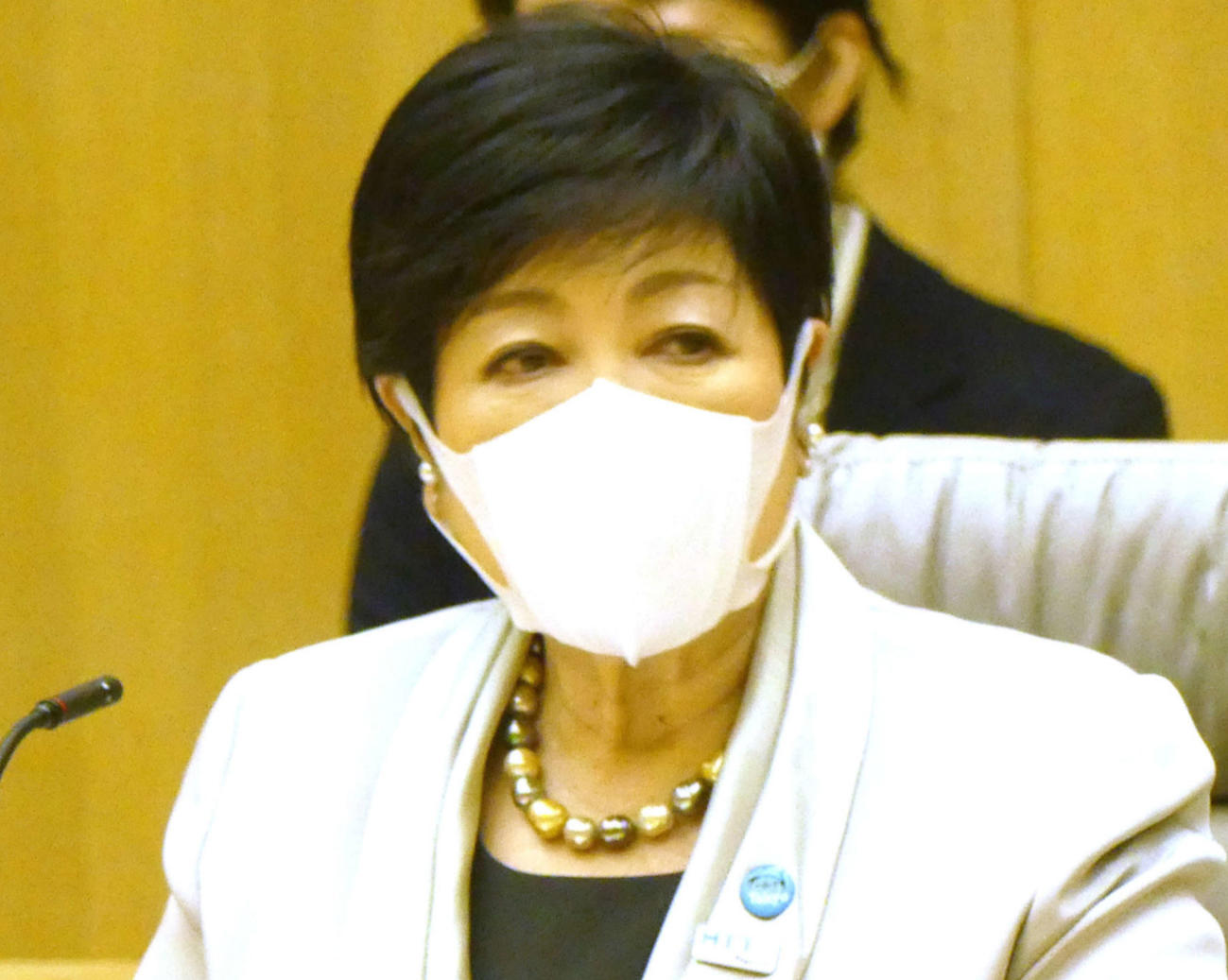 東京都の小池百合子知事（2023年1月4日撮影）