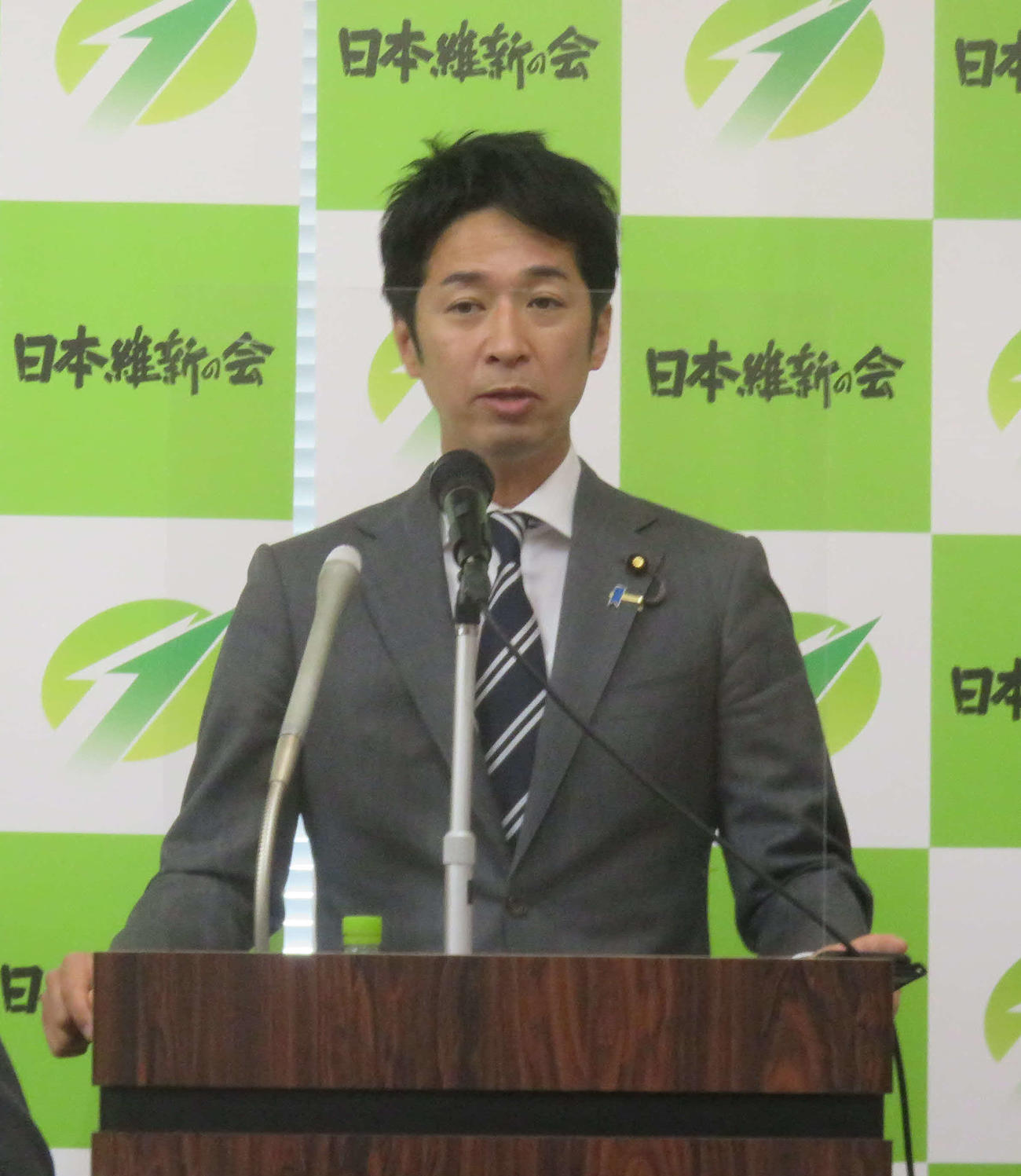 日本維新の会の藤田文武幹事長（2022年6月撮影）