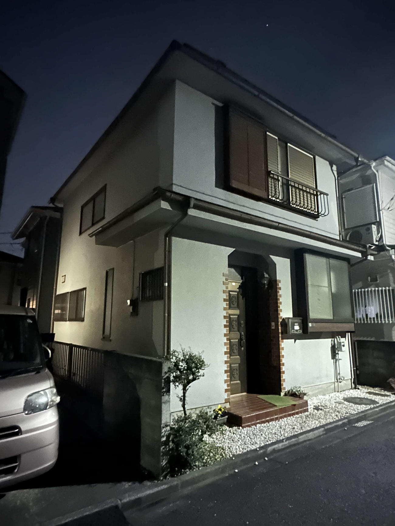 無職の男が住んでいたとみられる別宅（撮影・沢田直人）