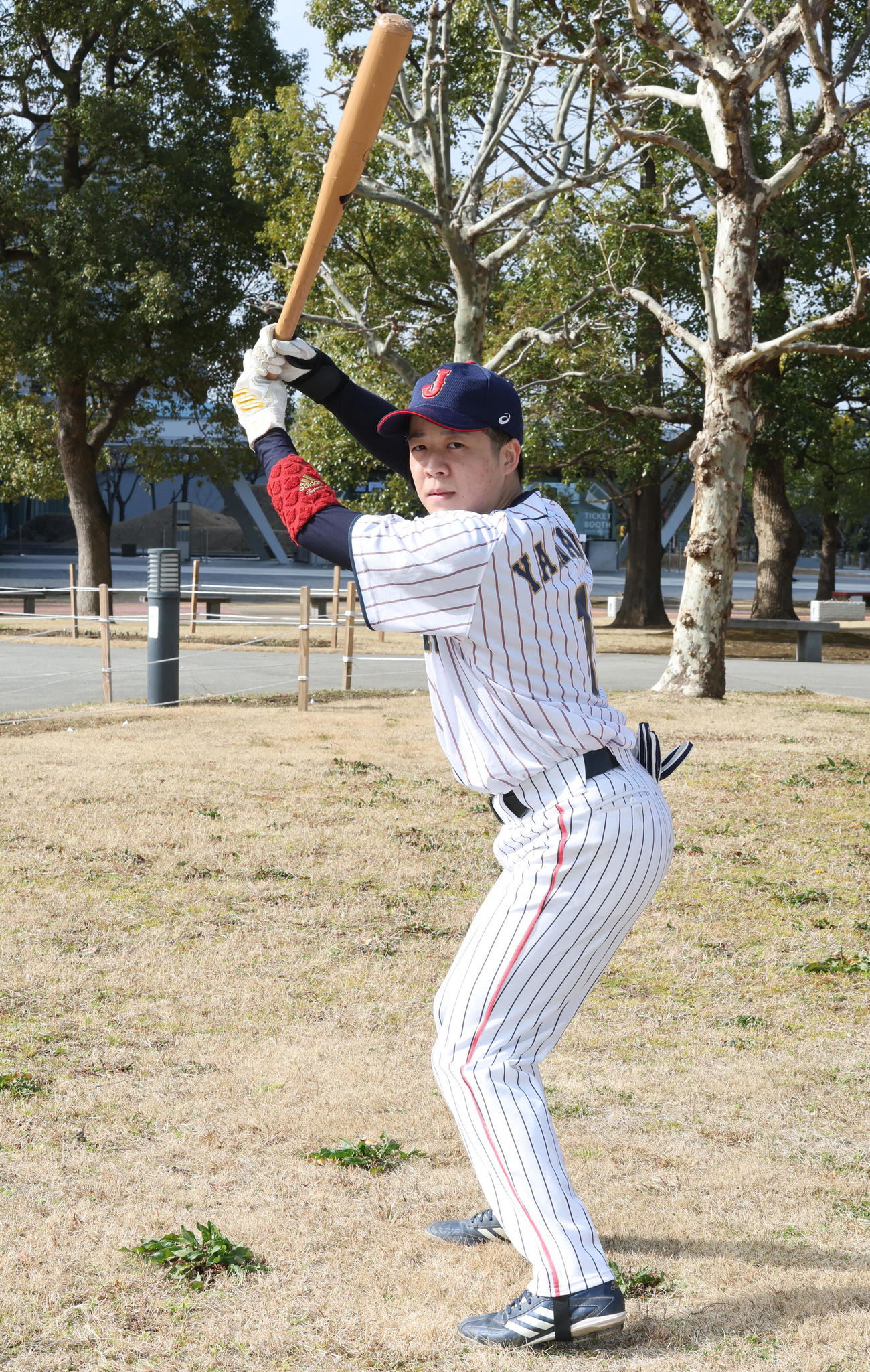 WBCに向け気合が入る山田別人（撮影・野上伸悟）